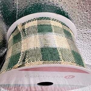 Celebrate It Christmas Wired Ribbon 🎄